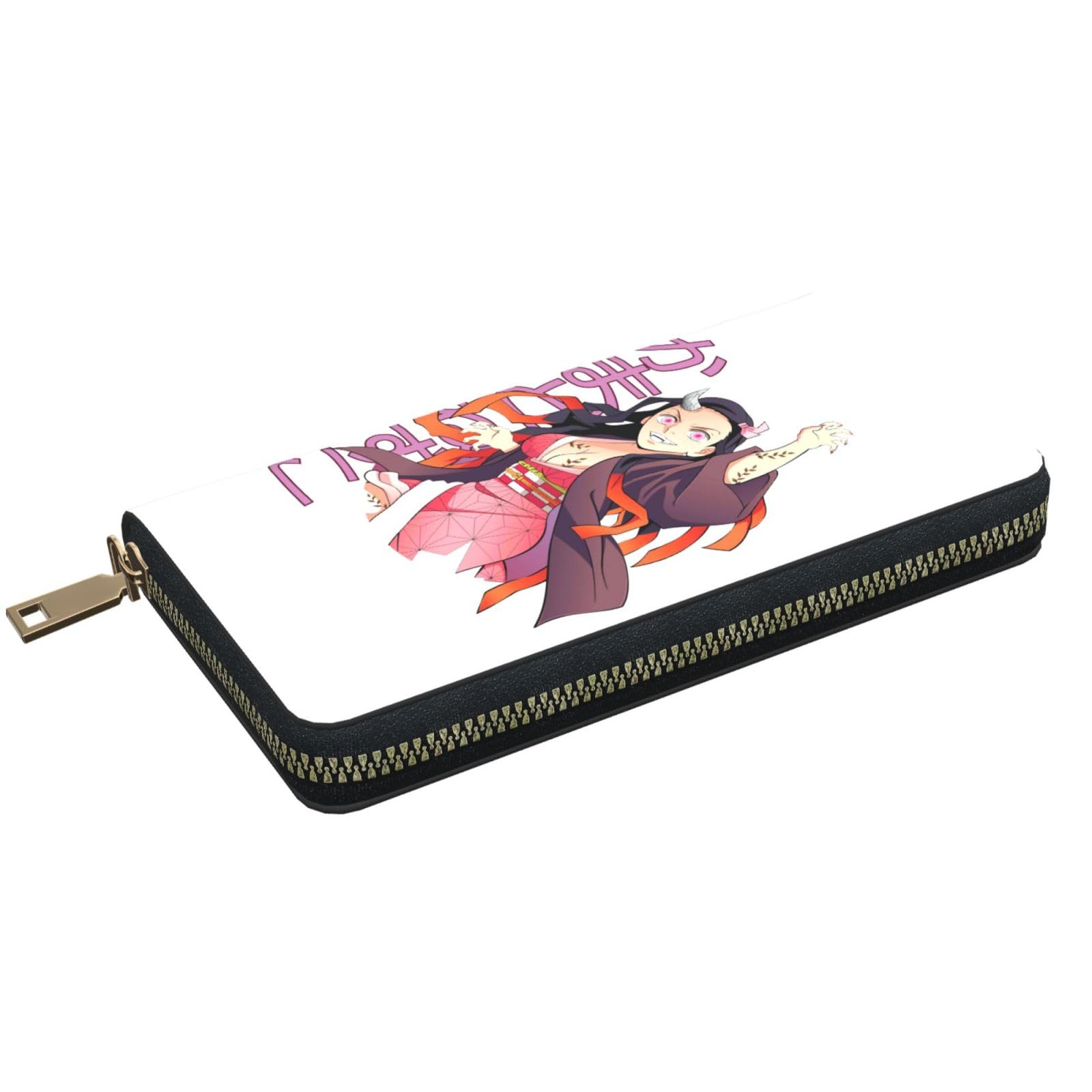 鬼滅の刃　レザー長財布　ネズコ Amazon.co.jp: 財布 鬼滅の刃 禰豆子 長財布 レザー ながざいふ